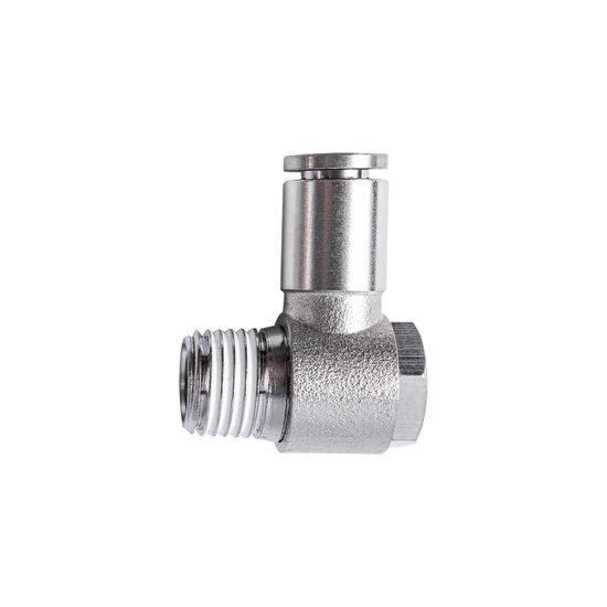 Metal Swiv. Elbow 6mm X 1/4" M